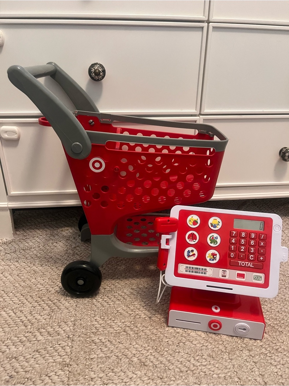 Target Shopping Cart and Cash Register Set